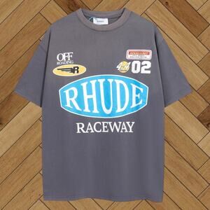 Men's Gray Short-Sleeve Rhude